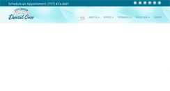 Desktop Screenshot of citycenterdentalcare.com